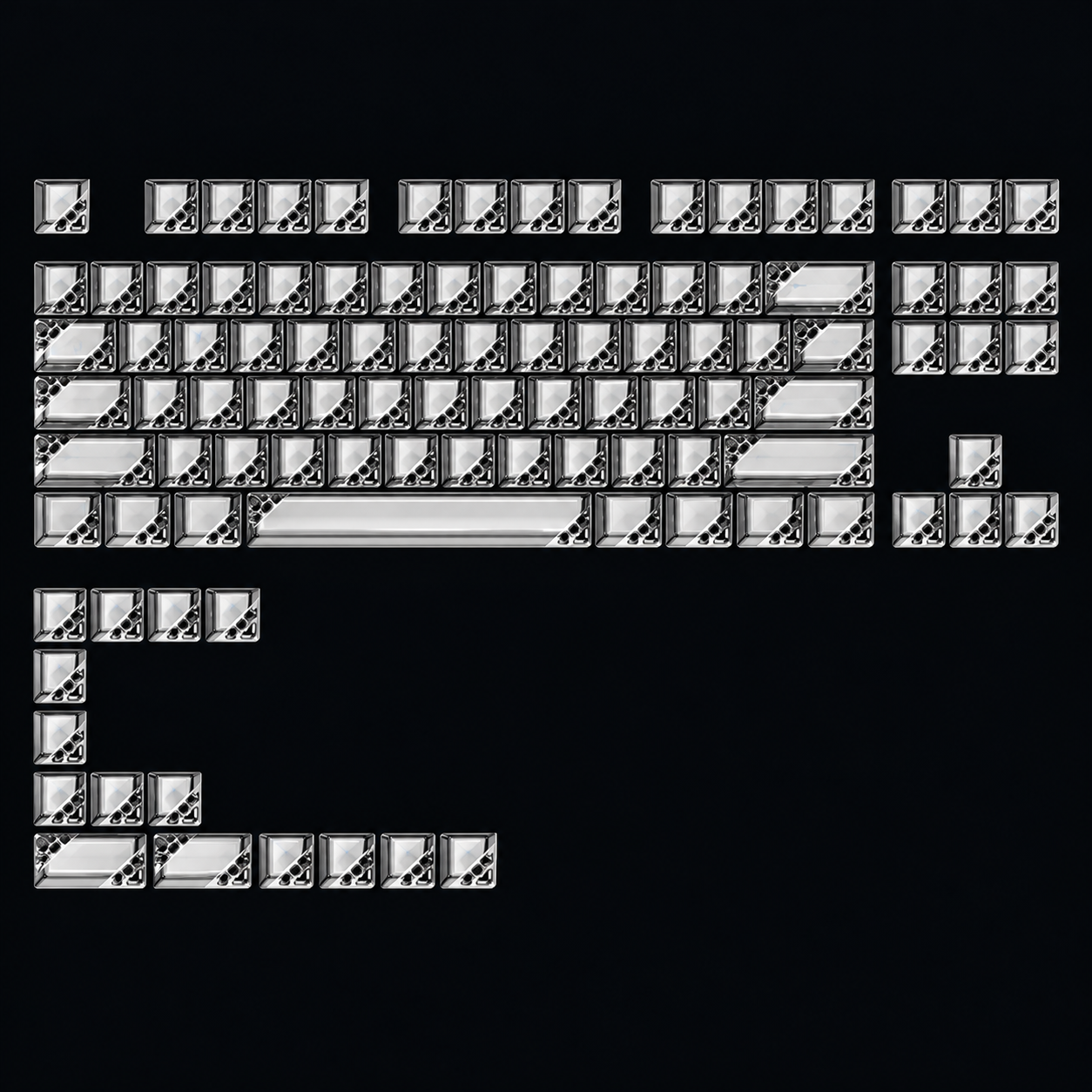 Quantum Hive Keycaps